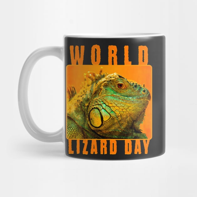 World Lizard Day, iguana by HolidayBug